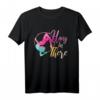Hängen Sie dort Aerialist Pun Aerial Hoops Dance Hoop Tänzer T-Shirt – Perfektes Geschenk für Zirkus- und Luftakrobatikfans zu Geburtstag, Weihnachten & mehr