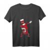 Damen Retro Vintage Grunge Party Tanz Tänzer Dabbing Dab Ketchup V-Ausschnitt T-Shirt – Lässiges, stylisches Freizeit-Shirt