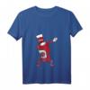 Damen Retro Vintage Grunge Party Tanz Tänzer Dabbing Dab Ketchup V-Ausschnitt T-Shirt – Lässiges, stylisches Freizeit-Shirt