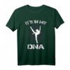 Niedliches Ballett seine in meine DNA Ballerina Tänzer T-Shirt - Lustiges Hunde-Geschenk für Hundeliebhaber, Weihnachten & Geburtstag