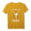 Niedliches Ballett seine in meine DNA Ballerina Tänzer T-Shirt - Lustiges Hunde-Geschenk für Hundeliebhaber, Weihnachten & Geburtstag