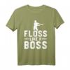 Cooles Floss Like A Boss Zahnseide Tanz Kids T-Shirt – Perfekt für Weihnachten, Floss Dance Liebhaber & Gamer