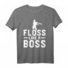 Cooles Floss Like A Boss Zahnseide Tanz Kids T-Shirt – Perfekt für Weihnachten, Floss Dance Liebhaber & Gamer