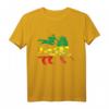 Lion Of Judah Jamaica Rasta T-Shirt – Farben der jamaikanischen Flagge, für Liebe, Frieden & Reggae-Party, perfekt für Rastafari-Kultur & Dreadlocks