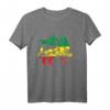 Lion Of Judah Jamaica Rasta T-Shirt – Farben der jamaikanischen Flagge, für Liebe, Frieden & Reggae-Party, perfekt für Rastafari-Kultur & Dreadlocks