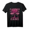 Flamingo Gang Motto Party T-Shirt für Mallorca Urlaub & Motto-Feiern - Buntes Geschenk für Partyfreunde