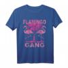 Flamingo Gang Motto Party T-Shirt für Mallorca Urlaub & Motto-Feiern - Buntes Geschenk für Partyfreunde