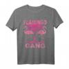 Flamingo Gang Motto Party T-Shirt für Mallorca Urlaub & Motto-Feiern - Buntes Geschenk für Partyfreunde