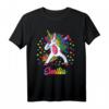 Emilia Personalisierter Name Einhorn Mädchen Geschenk T-Shirt - Perfekt für Geburtstag, Party & Geburtstagsfeier