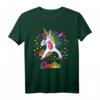 Emilia Personalisierter Name Einhorn Mädchen Geschenk T-Shirt - Perfekt für Geburtstag, Party & Geburtstagsfeier