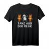 Be Different Mut Panda T-Shirt - Verrückt Tanzen & Tanz aus der Reihe Design für Mutige & Einzigartige