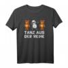 Be Different Mut Panda T-Shirt - Verrückt Tanzen & Tanz aus der Reihe Design für Mutige & Einzigartige