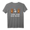 Be Different Mut Panda T-Shirt - Verrückt Tanzen & Tanz aus der Reihe Design für Mutige & Einzigartige