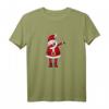 Lustiges Dabbing Santa T-Shirt - Weihnachtsmann Tanz Geschenk für Familie, Kinder, Männer & Frauen