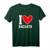 I Love Bachata Love Bachata Love Bachata Tänzer T-Shirt – Perfektes Geschenk für Bachata-Tänzer, Lehrer & Liebhaber