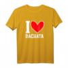I Love Bachata Love Bachata Love Bachata Tänzer T-Shirt – Perfektes Geschenk für Bachata-Tänzer, Lehrer & Liebhaber