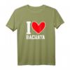 I Love Bachata Love Bachata Love Bachata Tänzer T-Shirt – Perfektes Geschenk für Bachata-Tänzer, Lehrer & Liebhaber