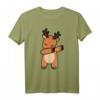 Lustiges Dabbing Rentier Weihnachts-T-Shirt - Perfekt für Weihnachtsfeiern, Familie und Freunde