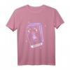 Pastell-Gothic Tarot Karte Langarmshirt mit Baphomet - Kawaii Gruseliges Design für Gothic, Anime Fans, Tarot-Enthusiasten & E-Girls