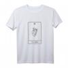 Die Liebenden Tarot Karte T-Shirt – Minimalistisches Esoterik-Design für Spirituelle und Tarot-Fans, Perfekt als Geschenk oder für die Spooky-Season