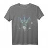 Mystisches Tarot T-Shirt mit Mondphasen, Herz mit Messern und okkulten Symbolen – Dunkle Magie, Hexerei & Esoterik Design