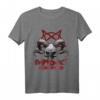Baphomet Like Jesus But Cooler Satan Occult Tarot T-Shirt – Schwarzes Metal Design mit Totenkopf und Pentagramm für Festival & Okkulten Humor