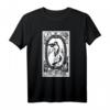 Die Welt Tarot Karte XXI T-Shirt – Spirituelles Esoterik Motiv, Klassisch geschnitten, Doppelt genähter Saum