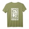 Die Welt Tarot Karte XXI T-Shirt – Spirituelles Esoterik Motiv, Klassisch geschnitten, Doppelt genähter Saum