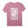 Die Welt Tarot Karte XXI T-Shirt – Spirituelles Esoterik Motiv, Klassisch geschnitten, Doppelt genähter Saum