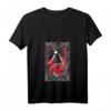HapMonkey Group Shot Tarot Card Colored T-Shirt mit V-Ausschnitt – Perfekt für Männer, Frauen, Freunde und Familie
