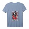 HapMonkey Group Shot Tarot Card Colored T-Shirt mit V-Ausschnitt – Perfekt für Männer, Frauen, Freunde und Familie