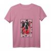 HapMonkey Group Shot Tarot Card Colored T-Shirt mit V-Ausschnitt – Perfekt für Männer, Frauen, Freunde und Familie