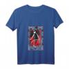 HapMonkey Group Shot Tarot Card Colored T-Shirt mit V-Ausschnitt – Perfekt für Männer, Frauen, Freunde und Familie