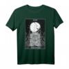 The Moon and Cat Tarot Halloween Gothic T-Shirt - Mystisches Horror Motiv für Halloween & Gothic Fans