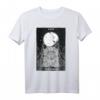 The Moon and Cat Tarot Halloween Gothic T-Shirt - Mystisches Horror Motiv für Halloween & Gothic Fans