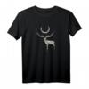Okkult Moon Deer Sacred Alchemy Tarot Witchcraft T-Shirt – Esoterisches Vintage Design für Fans von Baphomet, Tarot & Sacred Geometry