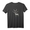 Okkult Moon Deer Sacred Alchemy Tarot Witchcraft T-Shirt – Esoterisches Vintage Design für Fans von Baphomet, Tarot & Sacred Geometry