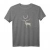 Okkult Moon Deer Sacred Alchemy Tarot Witchcraft T-Shirt – Esoterisches Vintage Design für Fans von Baphomet, Tarot & Sacred Geometry