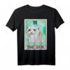 Tarotkarte The Sad Cat T-Shirt – Mystisches Katzen T-Shirt für Tarot- und Katzenliebhaber