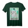 Tarotkarte The Sad Cat T-Shirt – Mystisches Katzen T-Shirt für Tarot- und Katzenliebhaber