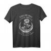 Okkult Moon Rose Witchcraft Tarot Gothic T-Shirt – Mystisches Design für Tarot- und Witchcraft-Fans