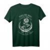 Okkult Moon Rose Witchcraft Tarot Gothic T-Shirt – Mystisches Design für Tarot- und Witchcraft-Fans
