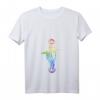 Damen Moon Skelett Rose Witchcraft Wikinger Tarot Tattoo LGBTQ T-Shirt mit V-Ausschnitt – Magisches Blackcraft Motiv für Mystic, Tarot & LGBTQ Fans