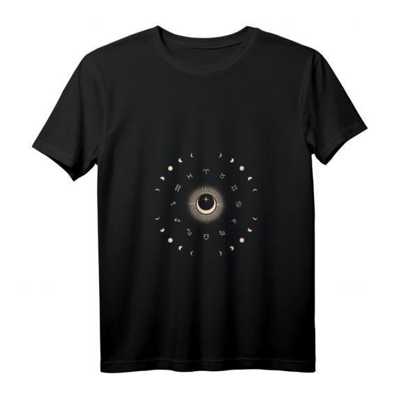 Damen Tierkreisrad Horoskop Zeichen Universum Tarot Lesen T-Shirt mit V-Ausschnitt – Stilvoller Esoterik-Look Damen Tierkreisrad Horoskop Zeichen Universum Tarot Lesen T-Shirt mit V-Ausschnitt – Stilvoller Esoterik-Look