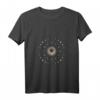 Damen Tierkreisrad Horoskop Zeichen Universum Tarot Lesen T-Shirt mit V-Ausschnitt – Stilvoller Esoterik-Look