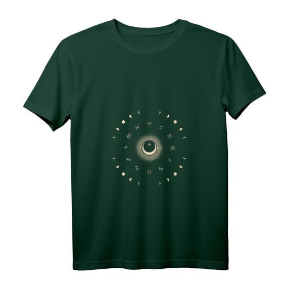 Damen Tierkreisrad Horoskop Zeichen Universum Tarot Lesen T-Shirt mit V-Ausschnitt – Stilvoller Esoterik-Look Damen Tierkreisrad Horoskop Zeichen Universum Tarot Lesen T-Shirt mit V-Ausschnitt – Stilvoller Esoterik-Look