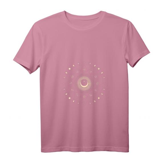 Damen Tierkreisrad Horoskop Zeichen Universum Tarot Lesen T-Shirt mit V-Ausschnitt – Stilvoller Esoterik-Look Damen Tierkreisrad Horoskop Zeichen Universum Tarot Lesen T-Shirt mit V-Ausschnitt – Stilvoller Esoterik-Look