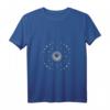 Damen Tierkreisrad Horoskop Zeichen Universum Tarot Lesen T-Shirt mit V-Ausschnitt – Stilvoller Esoterik-Look