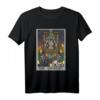 Gothic Halloween T-Shirt mit Tarotkarte The Chariot für Mütter – Gruseliges Horror-Design im Gothic Stil, perfekt als Geschenk für Hexen, Hexerei-Fans und Halloween-Liebhaber