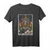 Gothic Halloween T-Shirt mit Tarotkarte The Chariot für Mütter – Gruseliges Horror-Design im Gothic Stil, perfekt als Geschenk für Hexen, Hexerei-Fans und Halloween-Liebhaber